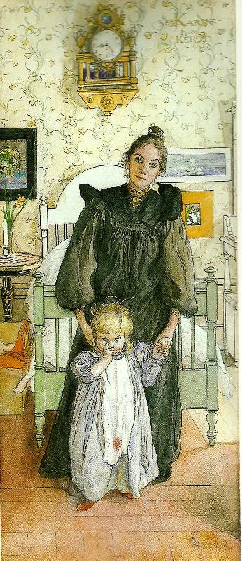 Carl Larsson karin och kersti Germany oil painting art